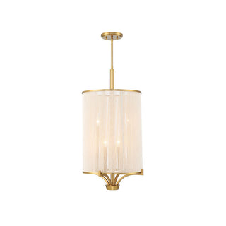 Wynwood 4-Light Chandelier in Warm Brass Warm Brass