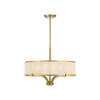 Wynwood 5-Light Chandelier in Warm Brass Warm Brass