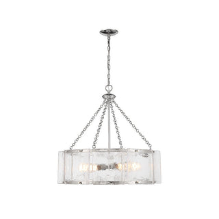 Genry 5-Light Pendant in Polished Nickel Polished Nickel