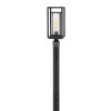 Republic Medium Post Mount Lantern in Black