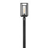 Republic Medium Post Mount Lantern 12v in Black