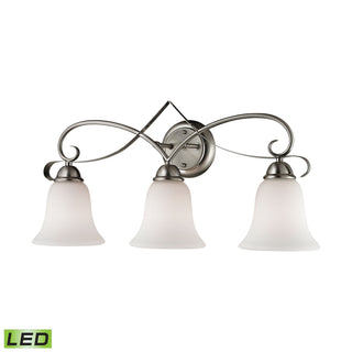 Brighton 24'' Wide 3-Light Vanity Light - Brushed Nickel