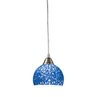 Cira 6'' Wide 1-Light Pendant - Satin Nickel