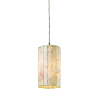 Coletta 4'' Wide 1-Light Pendant - Satin Nickel