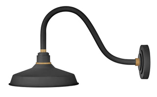 Foundry Classic Medium Wall Mount Barn Light in Textured Black