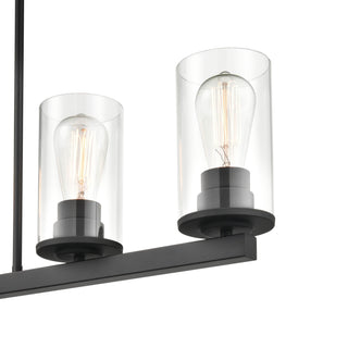 Verlana 5-Light Island Matte Black