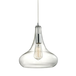 Orbital 10'' Wide 1-Light Pendant - Polished Chrome