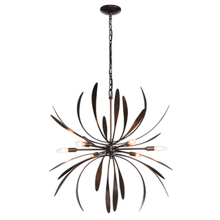 Dahlia Chandelier Dark Smoke