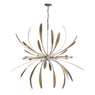 Dahlia Large Chandelier Soft Gold