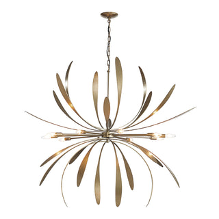 Dahlia Large Chandelier Soft Gold