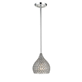 Hammond 7'' Wide 1-Light Mini Pendant - Polished Chrome