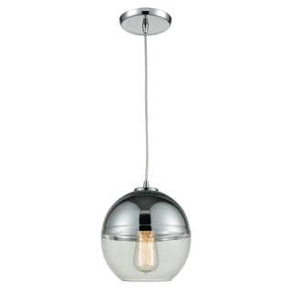 Revelo 8'' Wide 1-Light Mini Pendant - Polished Chrome