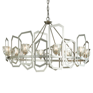 Gatsby Chandelier Vintage Platinum / Crystal