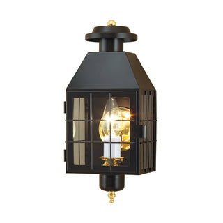 American Heritage Outdoor Wall Light - Black