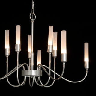 Lisse 10 Arm Chandelier Sterling