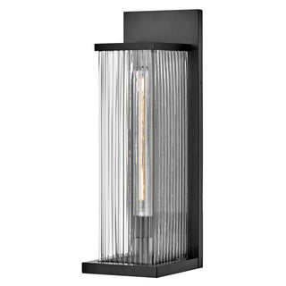 Torrent Large Wall Mount Lantern in Black