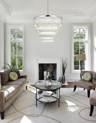 Harlow 40 inch Chandelier in Chrome