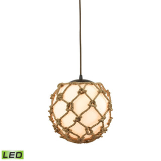 Coastal Inlet 11'' Wide 1-Light Pendant - Oil Rubbed Bronze (LED)