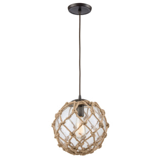 Coastal Inlet 11'' Wide 1-Light Pendant - Oil Rubbed Bronze