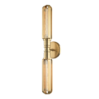 Red Hook Wall Sconce Aged Brass