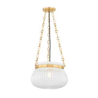 GRANBY Pendant with Aged Brass Finish
