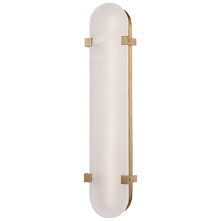Skylar Wall Sconce with Aged Brass Finish