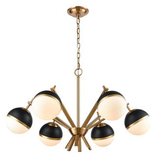 Blind Tiger 32'' Wide Chandelier - Black