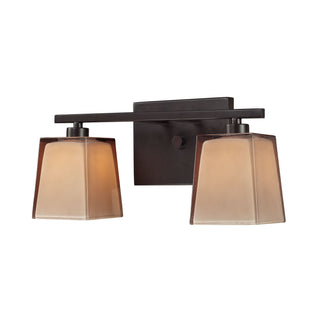 Serenity 13'' Wide 2-Light Vanity Light - Oiled Bronze