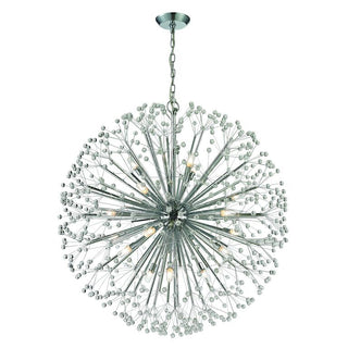 Starburst 36" Wide 19-Light Chandelier