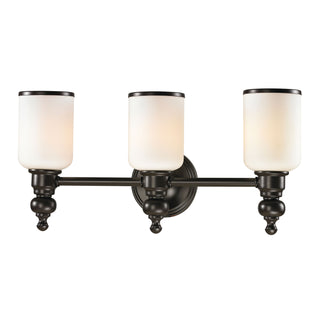 Bristol Way 21'' Wide 3-Light Vanity Light - Oil Rubbed Bronze