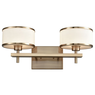 Utica 18'' Wide 2-Light Vanity Light - Satin Brass