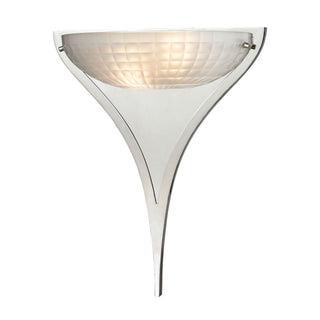 Sculptive 17'' High 2-Light Sconce - Polished Chrome