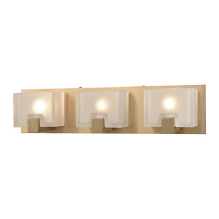 Ridgecrest 21'' Wide 3-Light Vanity Light - Satin Brass