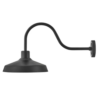 Forge Large Wall Mount Barn Light in Black