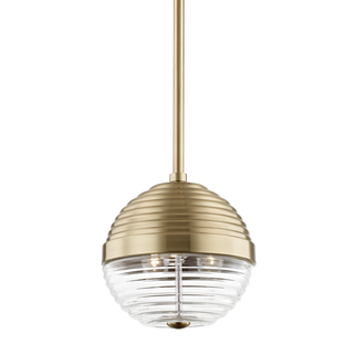 Easton Pendant Aged Brass