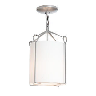 Bow Semi-Flush Vintage Platinum / Opal Glass (GG)