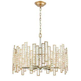 Equilibrium 24" Wide 6-Light Chandelier