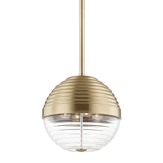 Easton Pendant Aged Brass