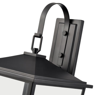 Fetterton 4-Light Outdoor Wall Sconce Powder Coated Black