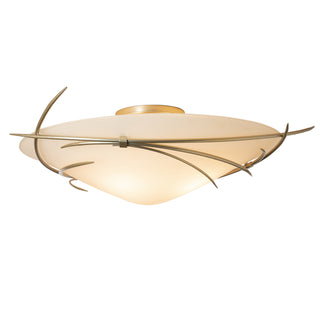 Wisp Semi-Flush Modern Brass / Opal Glass (GG)