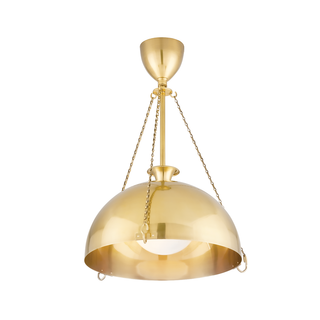 Levette Pendant Aged Brass