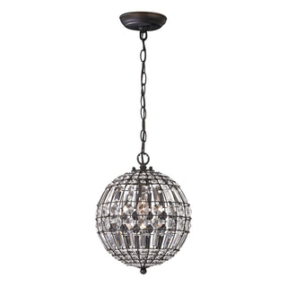 Talgarth 10.25'' Wide 1-Light Mini Pendant - Dark Bronze