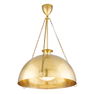 Levette Pendant Aged Brass