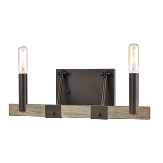 Transitions 14'' Wide 2-Light Vanity Light - Oil Rubbed Bronze