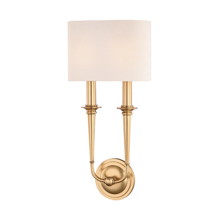 Lourdes Wall Sconce Aged Brass