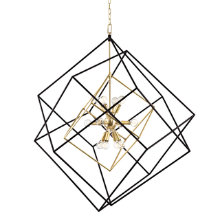 Roundout Chandelier Aged Brass