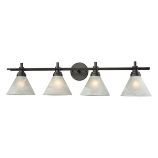 Pemberton 36'' Wide 4-Light Vanity Light - Oil Rubbed Bronze