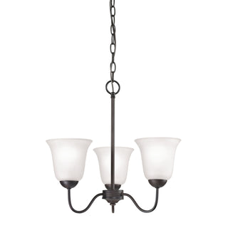 Conway 19'' Wide 3-Light Chandeliers - Oil Rubbed Bronze