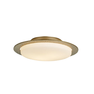 Oceanus Semi-flush Soft Gold / Opal Glass (GG)