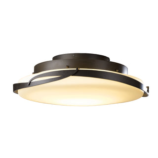 Flora LED Flush Mount Dark Smoke / Opal Glass (GG)